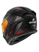 SHARK D SKWAL 3 BLAST CAPACETE INTEGRAL MOTO PRETO ANTRACITE VERMELHO